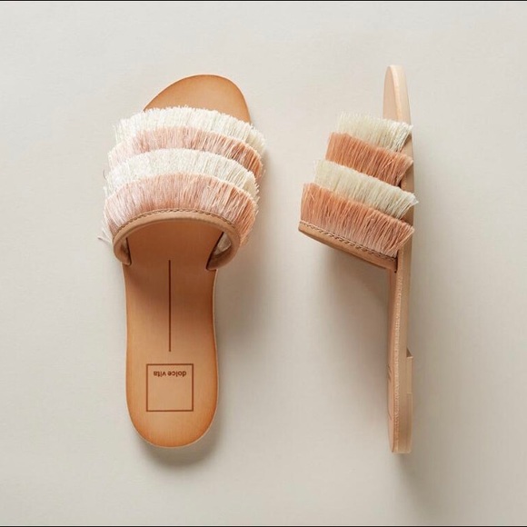 Dolce Vita Shoes - dolce vita fringe slide sandals